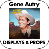 Gene Autry Cardboard Cutout Standup Props