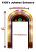 1950s Jukebox Entrance Cardboard Cutout Standup Prop