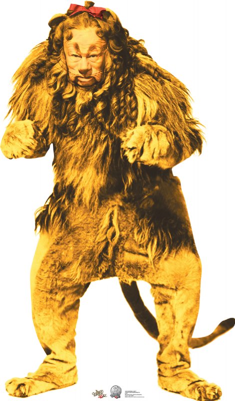 Cowardly Lion - 75th Anniversary - The Wizard of Oz Cardboard Cutout Standup Prop