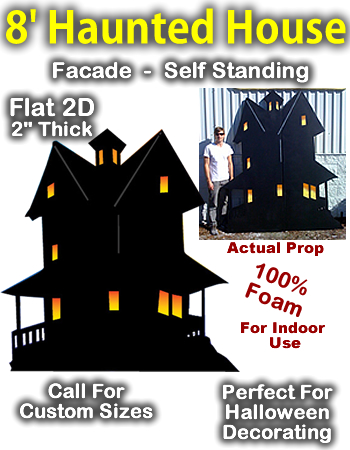 Giant Haunted House Foam Prop