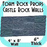 Castle Wall Rocks - Rock Wall Full - 12 Rocks